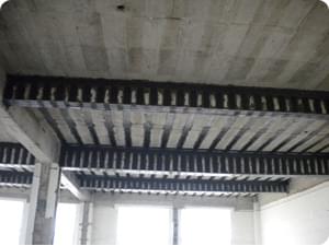 混凝土板粘贴碳纤维
