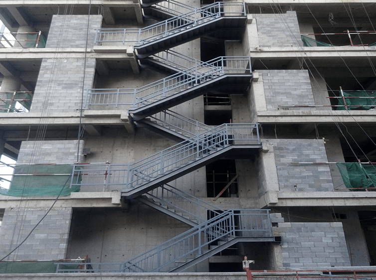 北七家钢结构楼梯工程